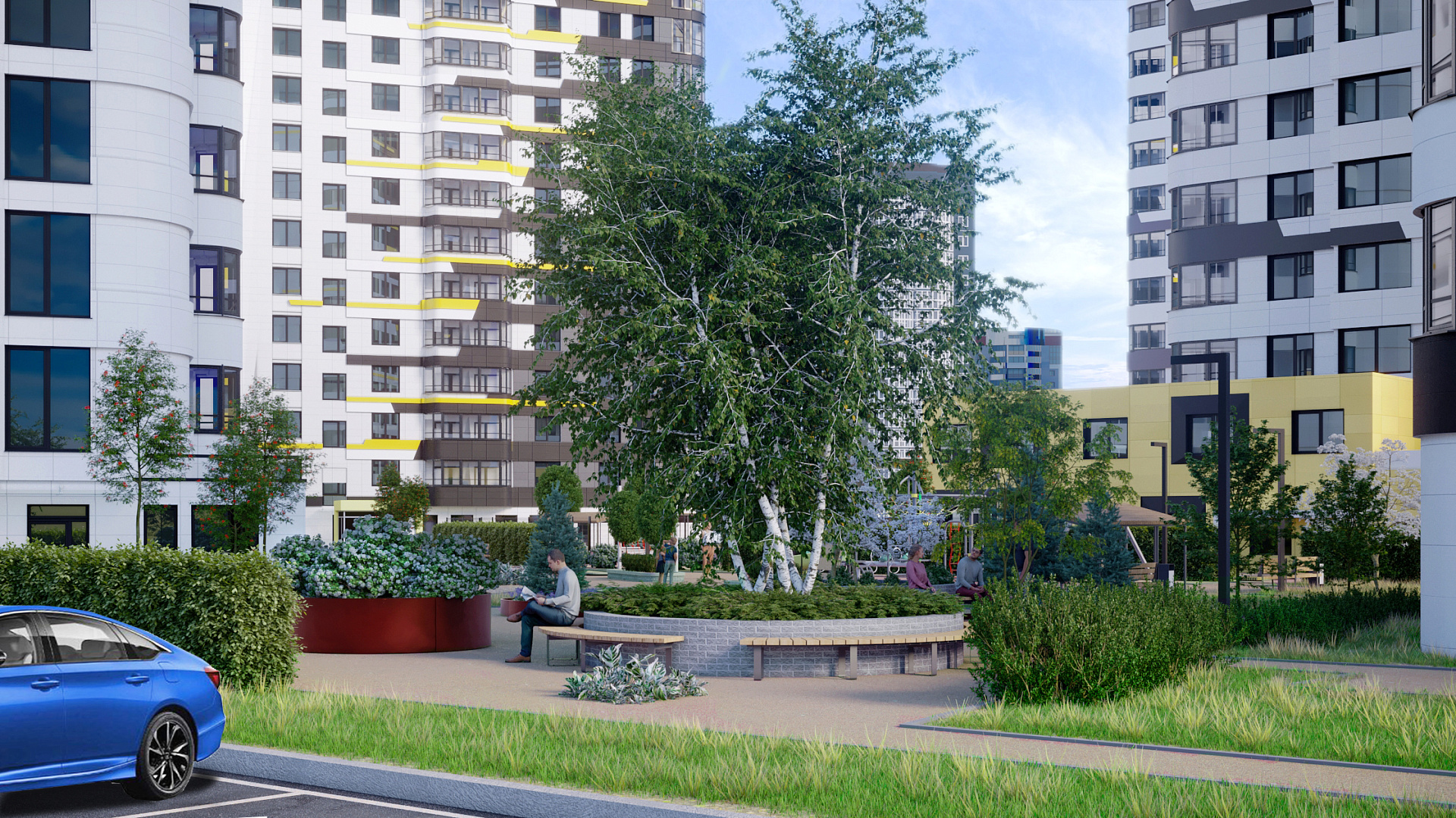 Благоустройство внутренней территории